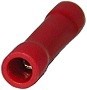 Red Insulated Butt Splice Connector for 22-18 Gauge Wire 