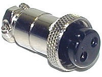 2 Pin Inline Plug 