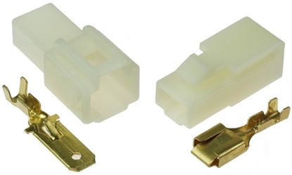 1 Pin Battery/Motor Connector Set with Pins 