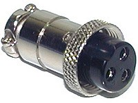 3 Pin Inline Plug 