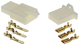 3 Pin Throttle/Speed Controller Connector Set with Pins 