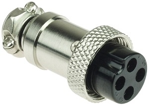 4 Pin Inline Plug 