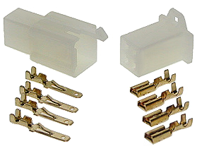 4 Pin Throttle/Speed Controller Connector Set with Pins 