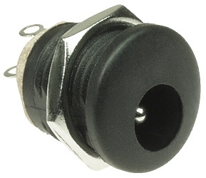 5.5mm x 2.1mm Plastic Coaxial Charger Port 