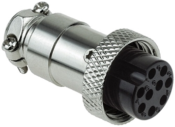 9 Pin Inline Plug 