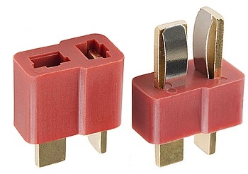 2 Pin Red Wire Connector Set 