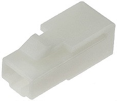 6.3MM Male Connector Housing, 1 Terminal 