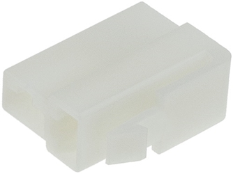 6.3MM Male Connector Housing, 2 Terminal 