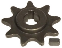 9 Tooth 11mm Bore Sprocket for 1/2"x1/8" Bicycle Chain - Fits Currie, eZip, and IZIP Electric Bicycles 