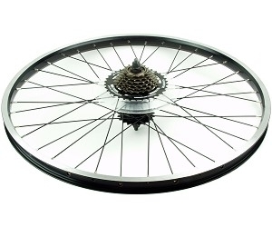 Rear Wheel for Currie Electro Drive, eZip, and IZIP Electric Bicycles 