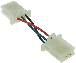 3-Wire Female to Male Controller To Throttle Adapter for Currie Electric Scooters 