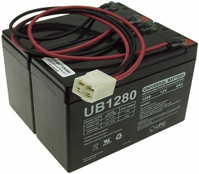 Extended Range Battery Set with Wiring Harness for Version 8-12 Razor E225, E225S, and E250 Electric Scooter 