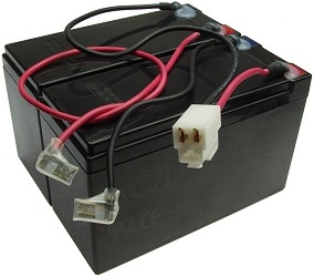 Extended Range Battery Set with Wiring Harness for Razor Version 11 and 13+ E300 and E325 Electric Scooter 