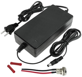 Battery Charger and Port Conversion Kit for Razor Original ePunk Electric Mini Bike 