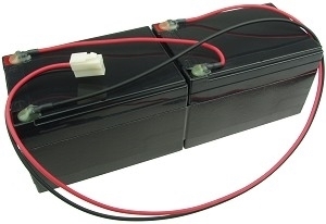 Battery Pack with Wiring Harness and Connector for Metal Motorsports E-Rivet Mini Bike 