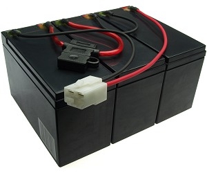 Battery Set with Wiring Harness for Razor EcoSmart Metro and EcoSmart Metro R Electric Scooter 