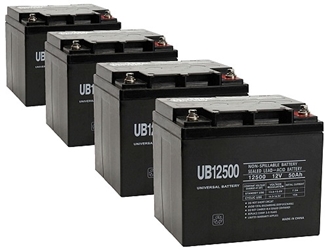 Battery Set for EVT 168, 345, and 4000e Electric Scooter 