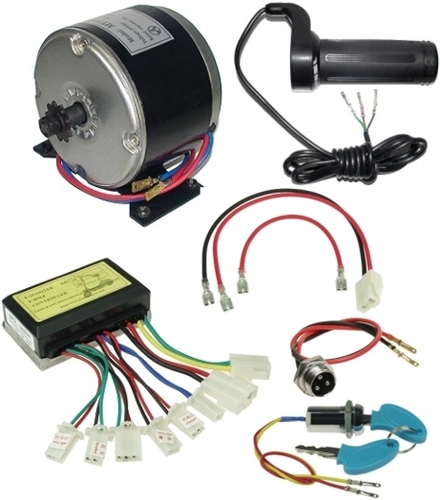 24 Volt 250 Watt Electric Scooter or Go Kart Power Kit 