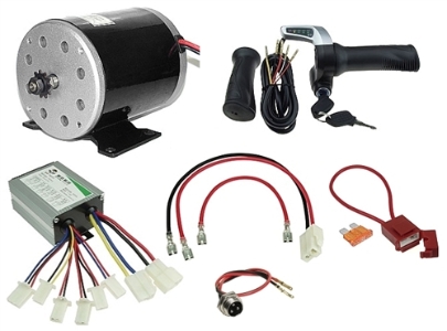 24 Volt 500 Watt Electric Scooter Power Kit 