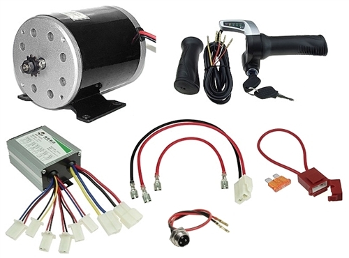24 Volt 500 Watt Electric Scooter Power Kit 