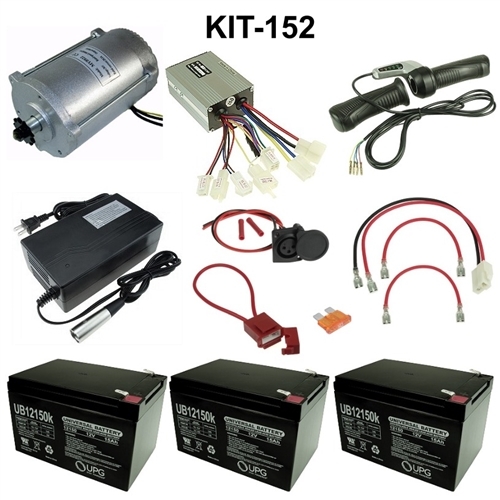 36 Volt 800 Watt Pocket Bike Power Kit 