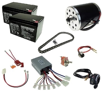 24 Volt 500 Watt Razor Dune Buggy Modification Kit 