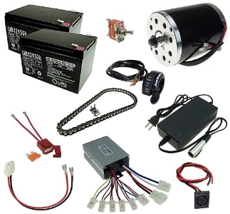 24 Volt 500 Watt Razor Dune Buggy Modification Kit 