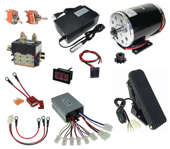 36 Volt 1000 Watt Power Kit with Reverse (No Batteries) 