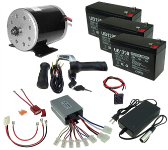36 Volt 500 Watt Electric Scooter and Mini Bike Power Kit 