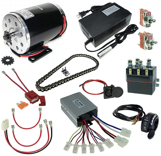 48 Volt 1000 Watt Power Kit with Reverse 