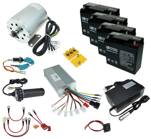 48 Volt 1800 Watt Electric Scooter and Mini Bike Power Kit 