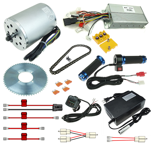 48 Volt 1800 Watt Electric Go Kart Power Kit 