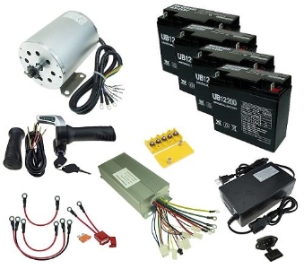 48 Volt 1800 Watt Electric Scooter Power Kit 