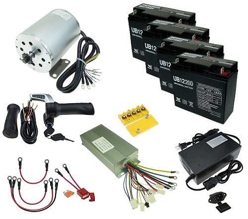 48 Volt 1800 Watt Electric Scooter Power Kit 