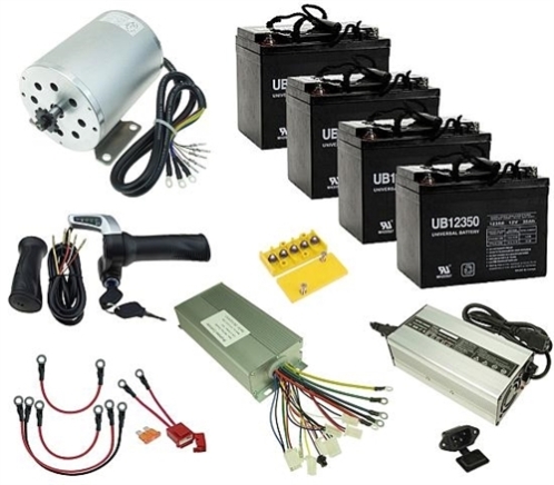 48 Volt 1800 Watt Electric Scooter Power Kit 