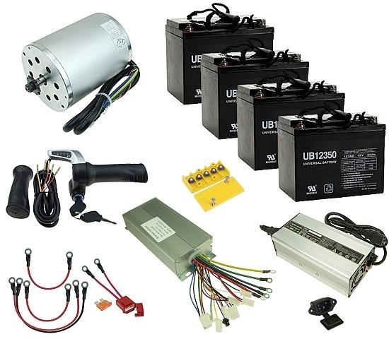 48 Volt 1800 Watt Electric Scooter Power Kit 