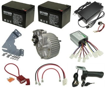 24 Volt 450 Watt DIY Electric Bicycle Power Kit 