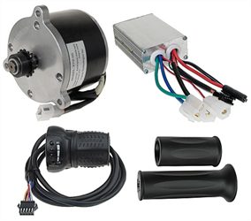 Brushless Motor Replacement Kit for Currie, GT, Mongoose, and Schwinn Electric Scooters 
