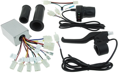 Variable Speed Conversion Kit with Throttle Speed Limiter for Version 19+ Razor E175 Electric Scooter 