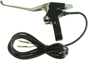 Left Hand Brake Lever with Switch LEV-22L 