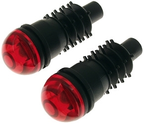 Motion Activated Blinking Handlebar End Safety Lights 