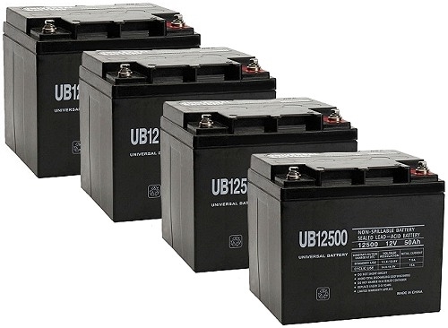 SLA Battery Set for Oxygen Lepton Electric Scooter 