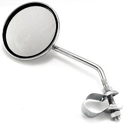 3 inch Round Mirror with Reflector 