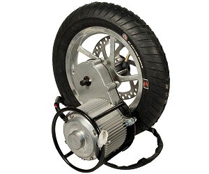 Rear Wheel and Motor Assembly for Ezip, IZIP, and Schwinn 1000 Series Electric Scooter 