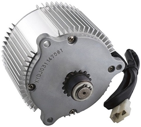 36 Volt 1000 Watt  Electric Scooter Motor with 15 Tooth Freewheel Sprocket 