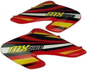 Side Panel Set for Razor Dirt Rocket MX500 Electric Dirt Bike 