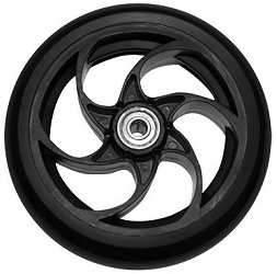 5-1/2" Front Wheel with Solid Urethane Tire 