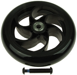 Front Wheel with Axle for Pulse Bolt, Charger, G Plus, GRT-11, Lightning, Lightwave, Reverb, and RK9 Electric Scooters 