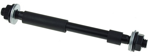 Rear Wheel Axle with Hardware for Pulse Charger and Lightning Electric Scooters 