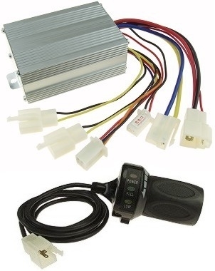 Speed Controller and Throttle Replacement Kit for Razor MX500 Version 1+, MX650 Version 1+, SX500 Version 1+, and EcoSmart Version 1+ 